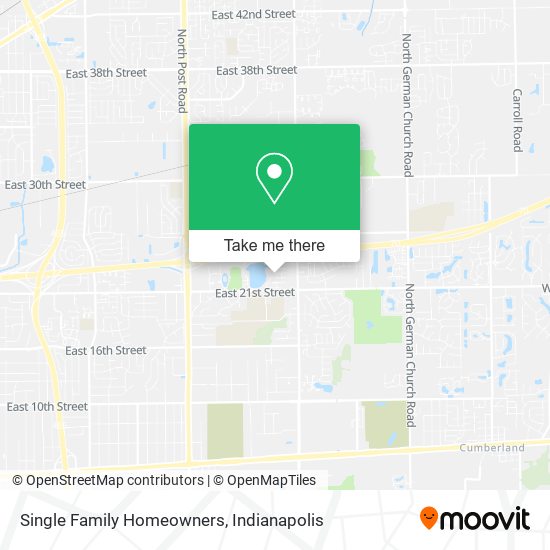 Mapa de Single Family Homeowners