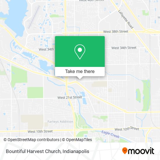 Bountiful Harvest Church map