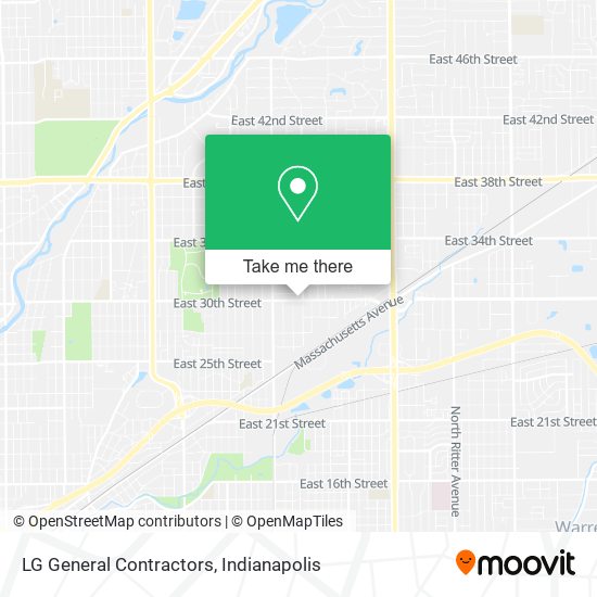 LG General Contractors map