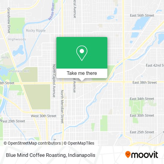 Blue Mind Coffee Roasting map