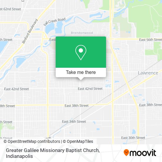 Mapa de Greater Galilee Missionary Baptist Church