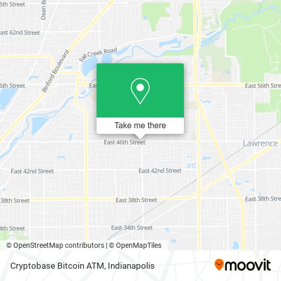 Mapa de Cryptobase Bitcoin ATM