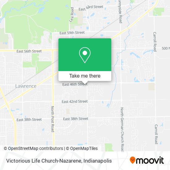 Mapa de Victorious Life Church-Nazarene
