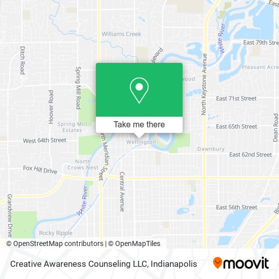 Creative Awareness Counseling LLC map