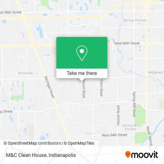 Mapa de M&C Clean House