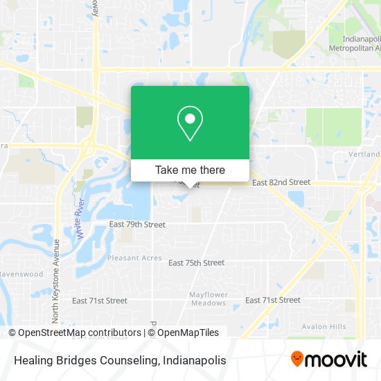 Mapa de Healing Bridges Counseling