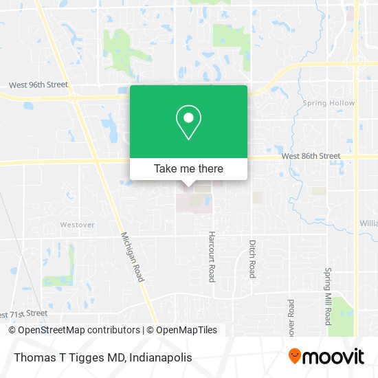 Thomas T Tigges MD map