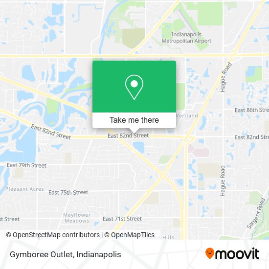 Gymboree Outlet map