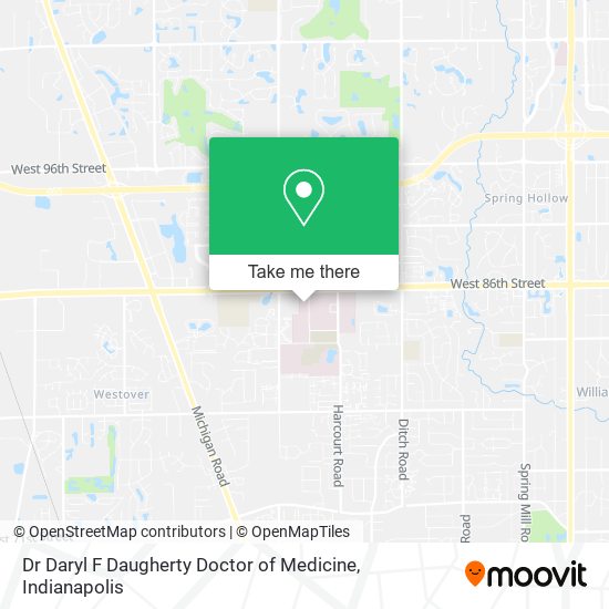 Mapa de Dr Daryl F Daugherty Doctor of Medicine