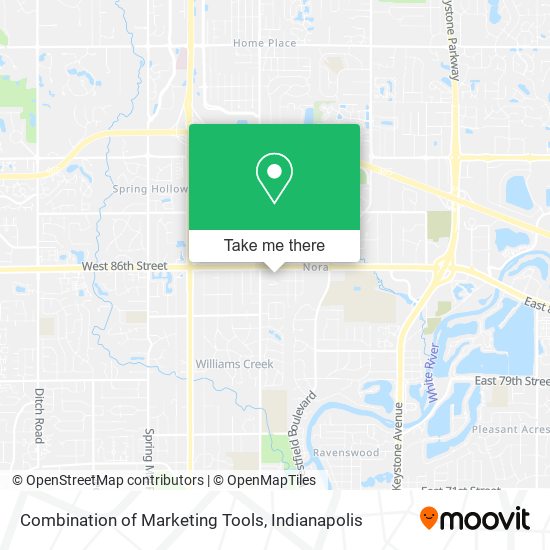 Mapa de Combination of Marketing Tools