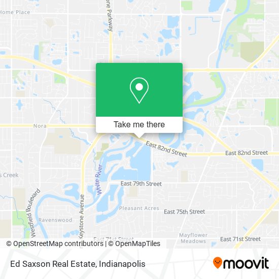 Ed Saxson Real Estate map