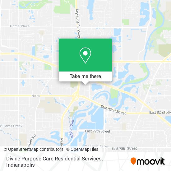 Mapa de Divine Purpose Care Residential Services