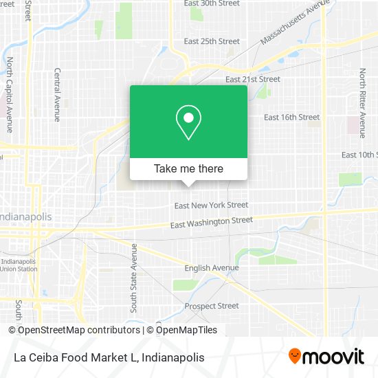 Mapa de La Ceiba Food Market L