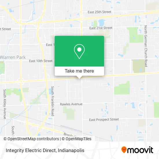 Integrity Electric Direct map