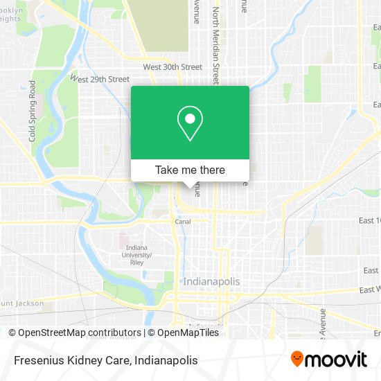 Mapa de Fresenius Kidney Care