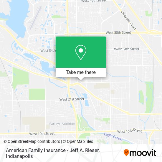 American Family Insurance - Jeff A. Rieser map