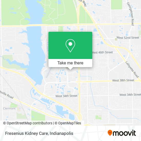 Fresenius Kidney Care map
