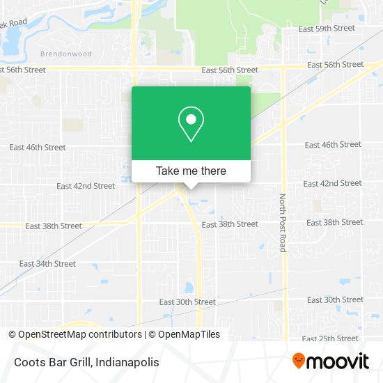 Coots Bar Grill map