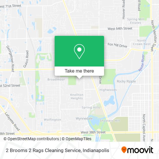 2 Brooms 2 Rags Cleaning Service map