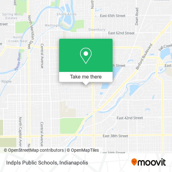 Indpls Public Schools map