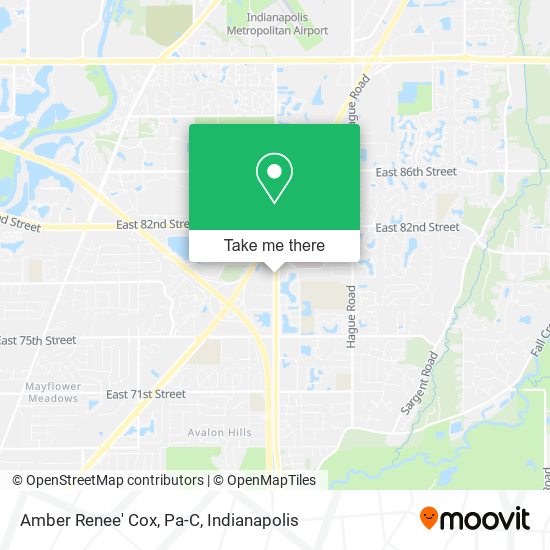 Amber Renee' Cox, Pa-C map