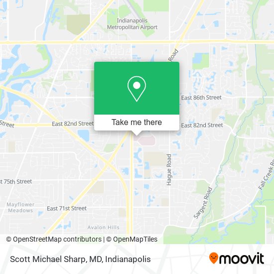 Mapa de Scott Michael Sharp, MD