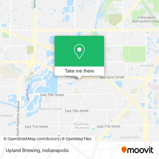 Upland Brewing map
