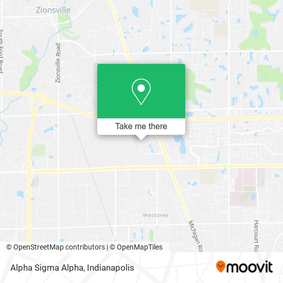 Mapa de Alpha Sigma Alpha