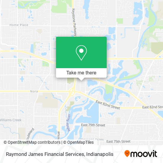 Raymond James Financial Services map