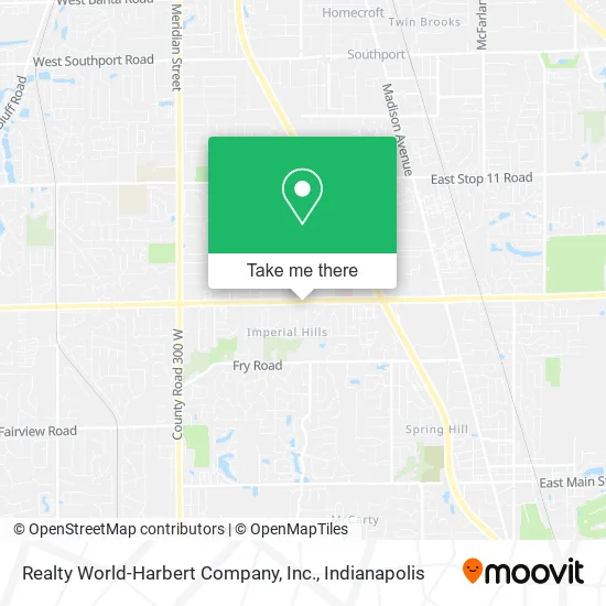 Mapa de Realty World-Harbert Company, Inc.
