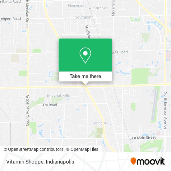 Vitamin Shoppe map