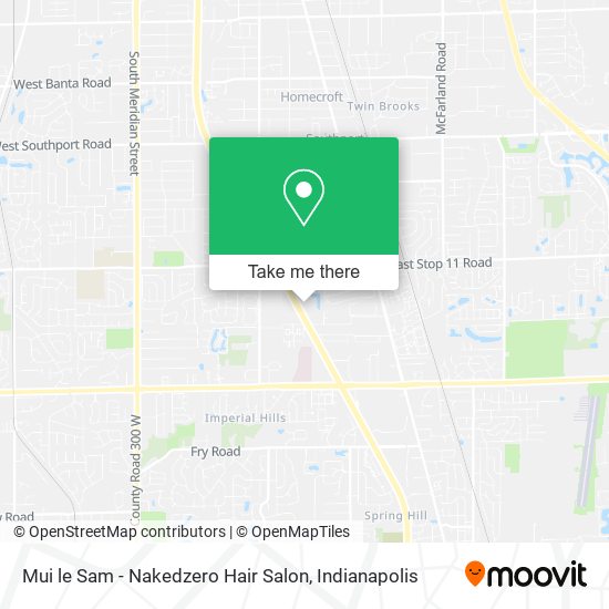 Mui le Sam - Nakedzero Hair Salon map