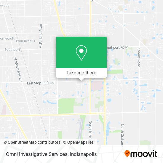 Omni Investigative Services map