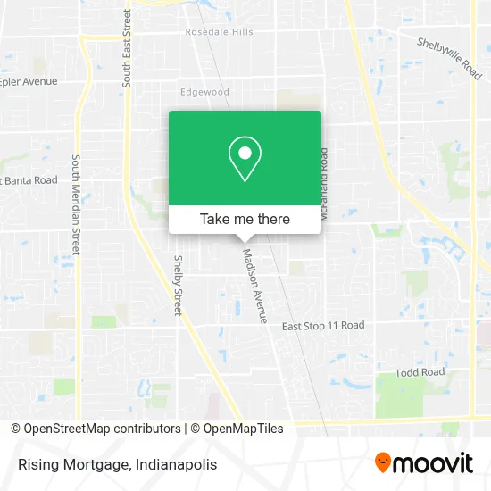 Rising Mortgage map