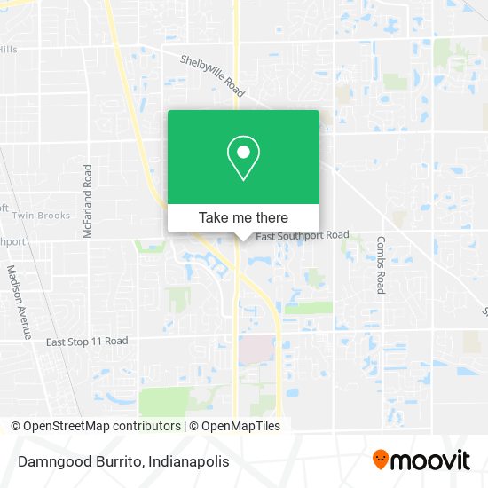 Mapa de Damngood Burrito