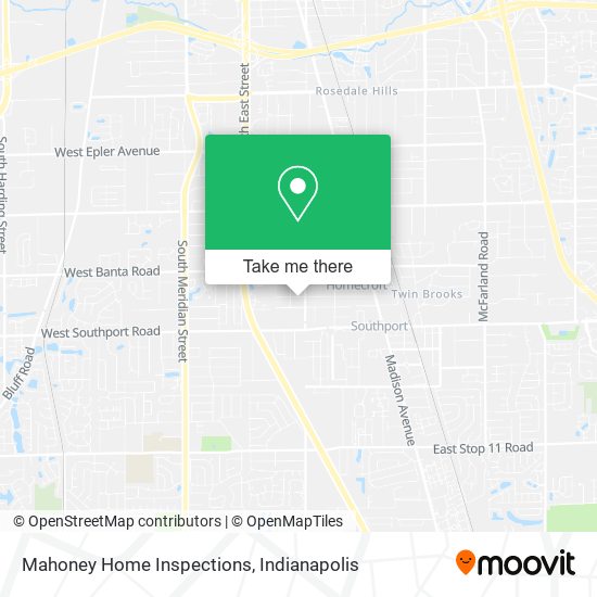 Mapa de Mahoney Home Inspections