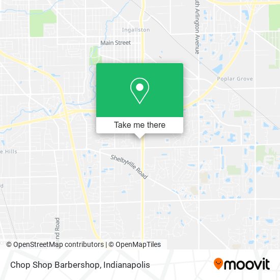 Chop Shop Barbershop map