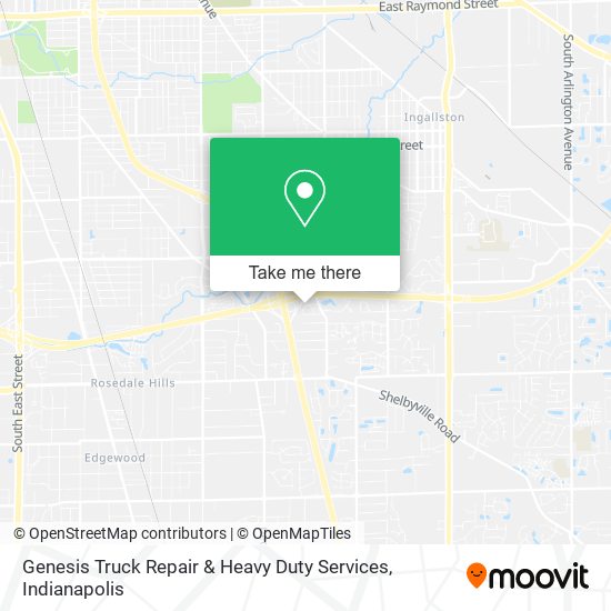 Mapa de Genesis Truck Repair & Heavy Duty Services