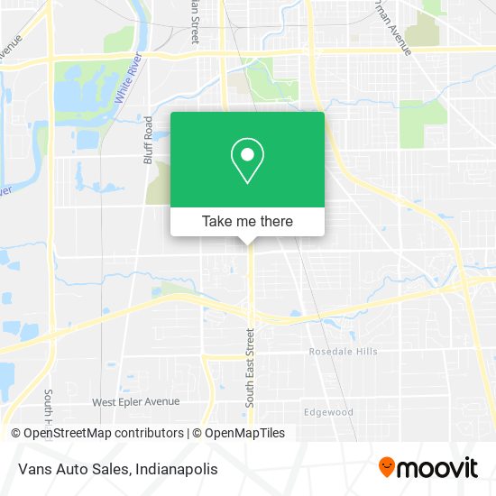 Mapa de Vans Auto Sales