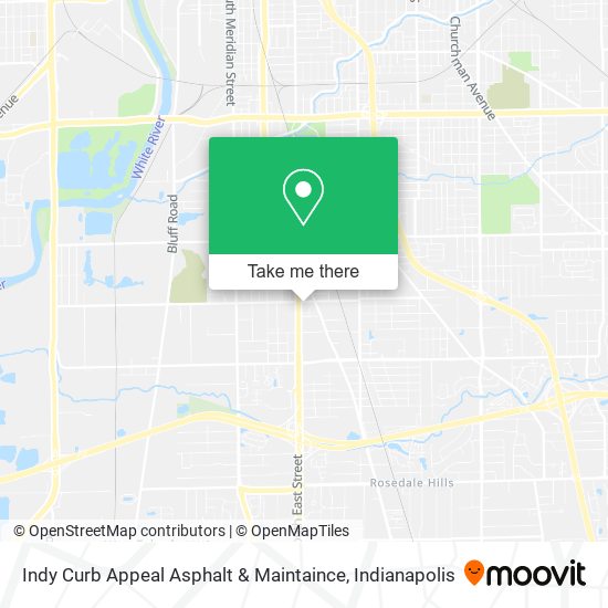 Mapa de Indy Curb Appeal Asphalt & Maintaince