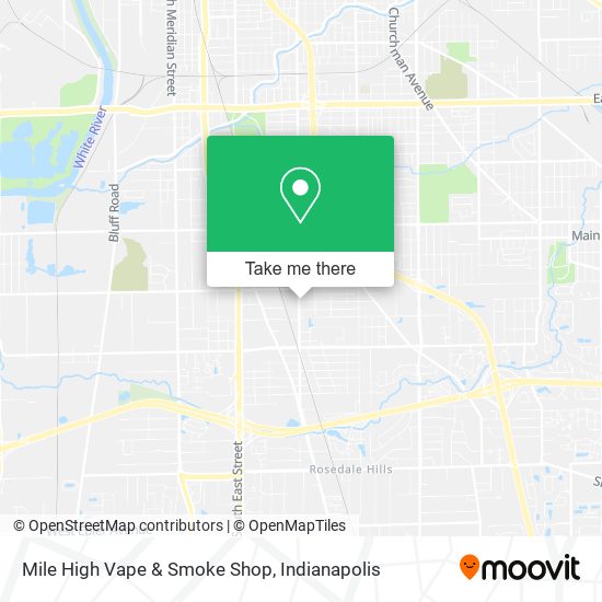 Mapa de Mile High Vape & Smoke Shop