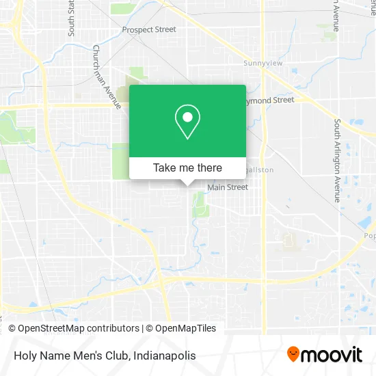 Mapa de Holy Name Men's Club