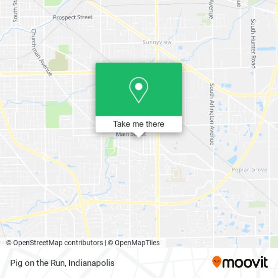 Pig on the Run map