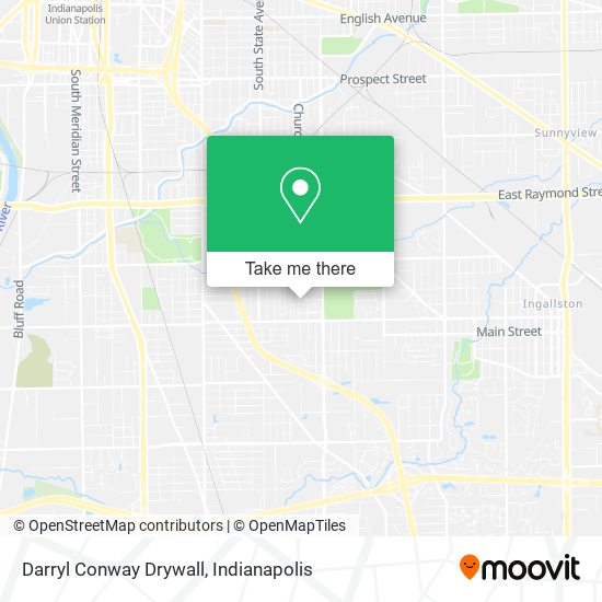 Darryl Conway Drywall map