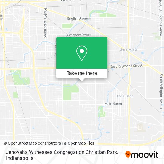 Mapa de Jehovah's Witnesses Congregation Christian Park