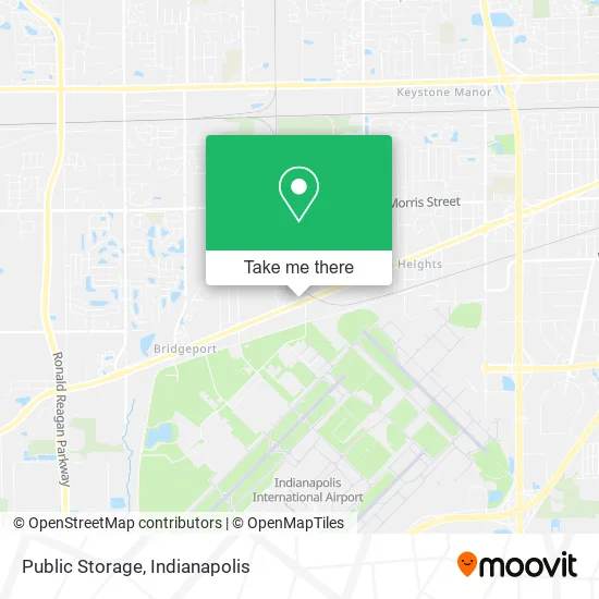 Public Storage map