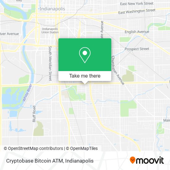 Mapa de Cryptobase Bitcoin ATM