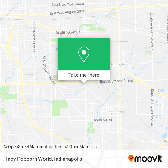 Mapa de Indy Popcorn World