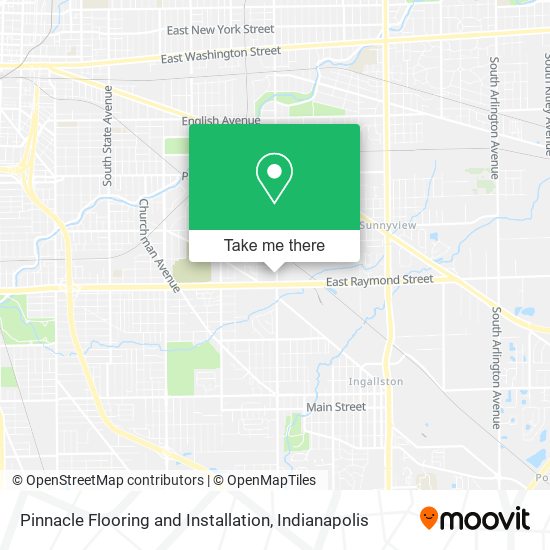 Pinnacle Flooring and Installation map