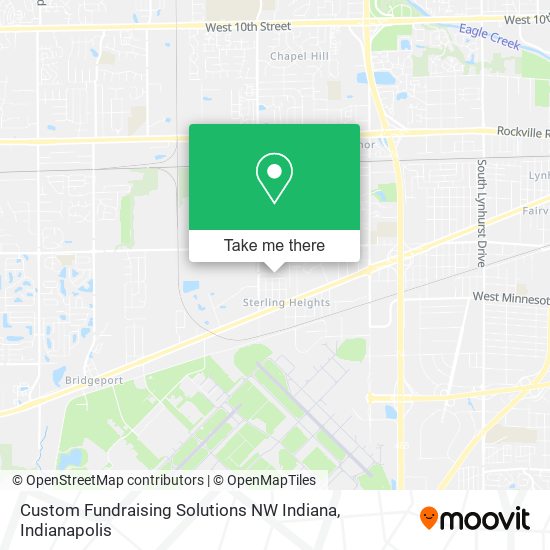 Custom Fundraising Solutions NW Indiana map